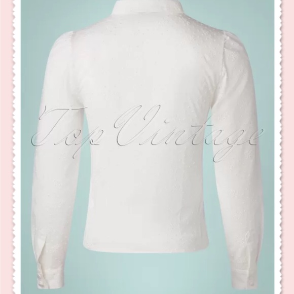 Very cherry 🍒 40s Jane Brodery blouse - Picture 2 of 8